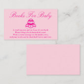 赤ちゃんシャワーのための小さな雛の復活祭の本 エンクロージャーカード (正面/裏面)