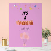 赤ちゃんシャワーのアクリル記号 アクリルサイン (ウェディング)