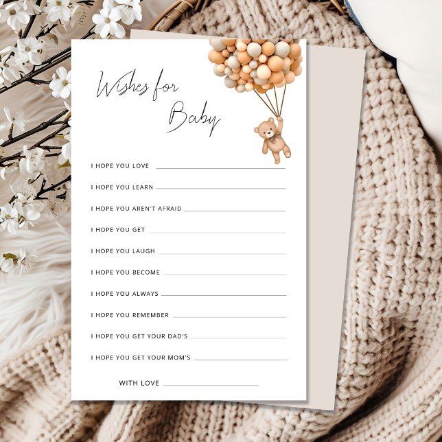 赤ちゃんシャワーのアドバイスカードを待つ (クリエイターアップロード済み)