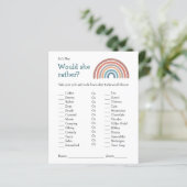 赤ちゃんシャワーのゲーム彼女はむしろボーホレインボー (スタンド正面)