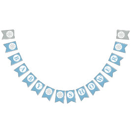 赤ちゃんシャワーのバンティングフラグ – Boy Babyshower バンティングフラッグ