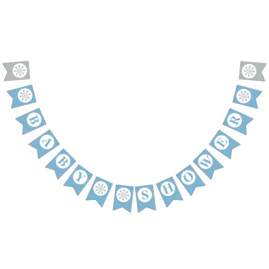 赤ちゃんシャワーのバンティングフラグ – Boy Babyshower バンティングフラッグ (全)