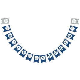 赤ちゃんシャワーのバンティングフラグ – Boy Babyshower バンティングフラッグ