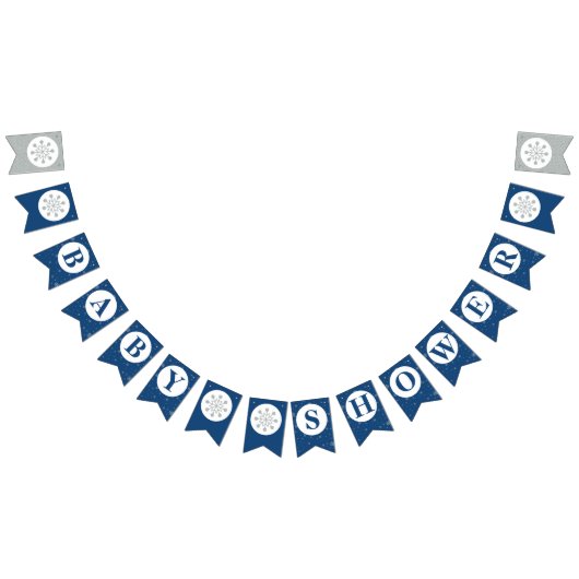 赤ちゃんシャワーのバンティングフラグ – Boy Babyshower バンティングフラッグ (全)