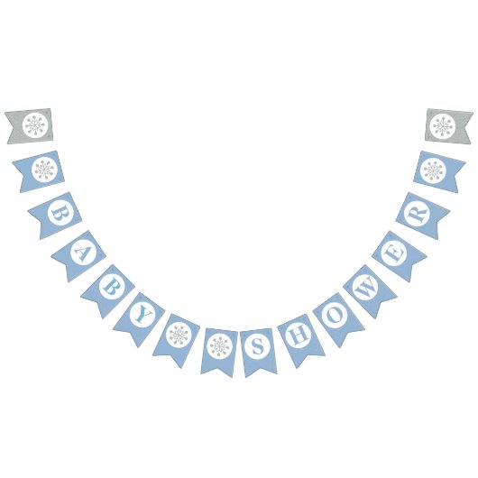 赤ちゃんシャワーのバンティングフラグ – Boy Babyshower バンティングフラッグ (全)