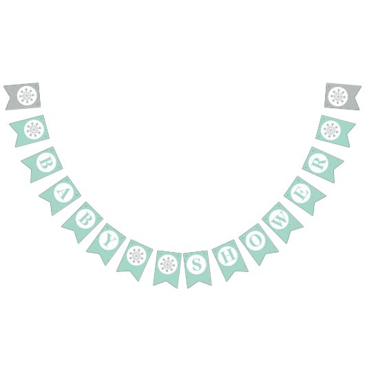 赤ちゃんシャワーのバンティングフラグ – Boy Babyshower バンティングフラッグ (全)