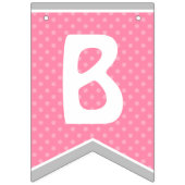 赤ちゃんシャワーのバンティング旗/赤ちゃんガール用バナー バンティングフラッグ (第2の旗)