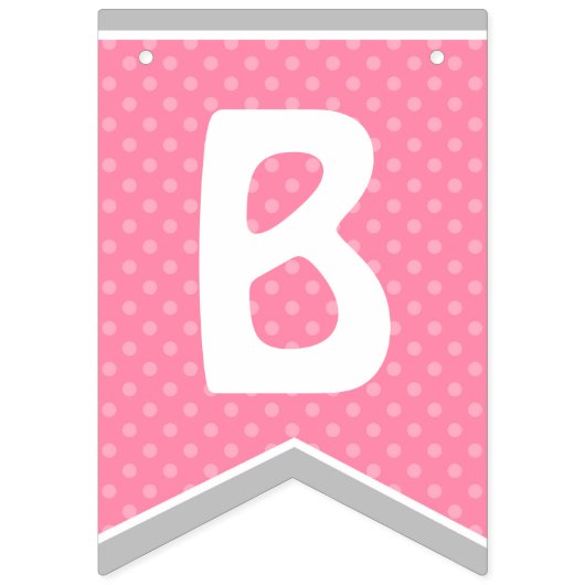赤ちゃんシャワーのバンティング旗/赤ちゃんガール用バナー バンティングフラッグ (第2の旗)