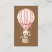 赤ちゃんシャワーのブックリクエスト招待状 エンクロージャーカード (裏面)