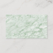 赤ちゃんシャワーのブックリクエスト緑の詩招待状 エンクロージャーカード (裏面)