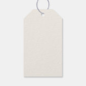 赤ちゃんシャワーのプレゼントラベルを待つ ギフトタグ (裏面)