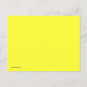 赤ちゃんシャワーの招待状 インビテーションポストカード (裏面)