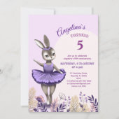 赤ちゃんシャワーの招待状、 招待状 (正面)