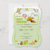 赤ちゃんシャワーの招待状 招待状 (正面)