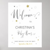 赤ちゃんシャワーの色男女兼用星へようこそ ポスター (正面)