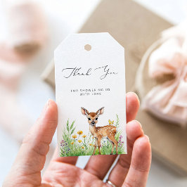 赤ちゃんシャワーの途中でワイルドワン親愛ありがとう ギフトタグ