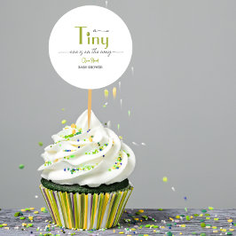 赤ちゃんシャワーの途中にあるチニ ラウンドシール