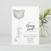 赤ちゃんシャワーの途中にビーリー甘いベビーがある 招待状 (スタンド正面)