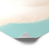 赤ちゃんシャワーは、期日カレンダーポスターを推測 ポスター (角)