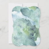 赤ちゃんシャワーひまわり付き招待カード。 招待状 (裏面)