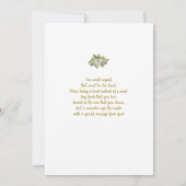 赤ちゃんシャワーをママと一緒にお茶 招待状 (裏面)