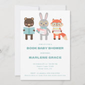 赤ちゃんシャワーを予約する 招待状 (正面)