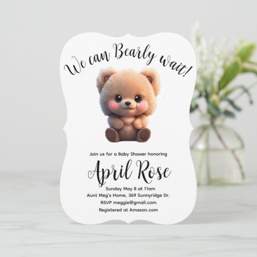 赤ちゃんシャワーを待つことができる (スタンド正面)