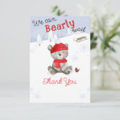 赤ちゃんシャワーを待つのは心底良い サンキューカード (スタンド正面)