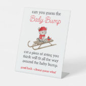 赤ちゃんシャワーを待つのは心底良い 台座サイン (正面)