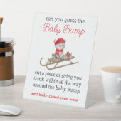 赤ちゃんシャワーを待つのは心底良い 台座サイン (インサイチュ)