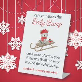 赤ちゃんシャワーを待つのは心底良い 台座サイン