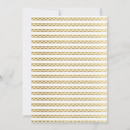 赤ちゃんシャワーを待つ新しい冒険招待状 招待状 (裏面)