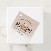 赤ちゃんシャワーを待てよ フェイバータグ (インサイチュ)