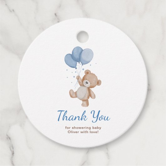 赤ちゃんシャワーを待てよ フェイバータグ (正面)