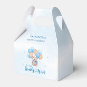 赤ちゃんシャワーを心待ちにする フェイバーボックス (裏面サイド)