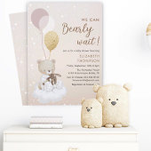 赤ちゃんシャワーを心待ちにする 招待状