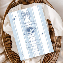 赤ちゃんシャワーを母と一緒にお茶 招待状