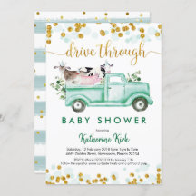 赤ちゃんシャワーを通してファームドライブ