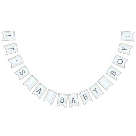 赤ちゃんシャワーイエロー/ブルー/キャッスル，アゲハチョウバナー バンティングフラッグ