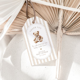 赤ちゃんシャワーエレガントメッセージカード ギフトタグ