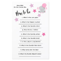 赤ちゃんシャワーエレファントあなたはどのようにカードを知っている