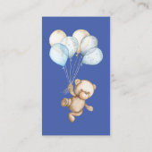 赤ちゃんシャワーエンクロージャカードのブックリクエスト エンクロージャーカード (裏面)