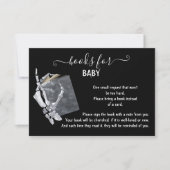 赤ちゃんシャワーエンクロージャカード用ハロウィンブック 招待状 (正面)