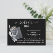 赤ちゃんシャワーエンクロージャカード用ハロウィンブック 招待状 (スタンド正面)