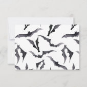 赤ちゃんシャワーエンクロージャカード用ハロウィンブック 招待状 (裏面)