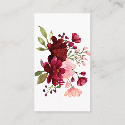 赤ちゃんシャワーエンクロージャカード用ピンクの本 エンクロージャーカード (裏面)