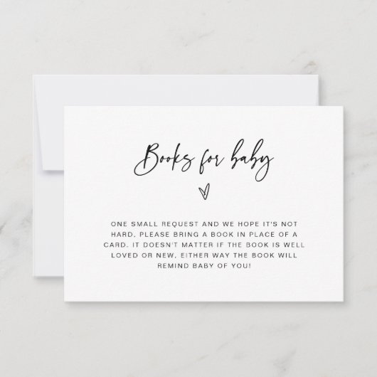 赤ちゃんシャワーエンクロージャ要求カードF201用ブック セーブザデート (正面)