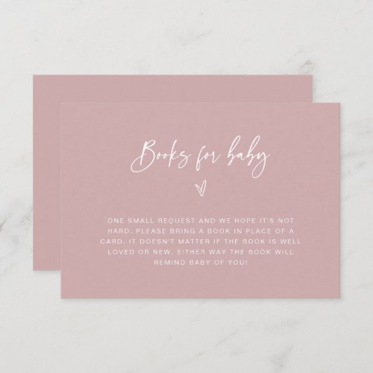 赤ちゃんシャワーエンクロージャ要求カードF201用ブック セーブザデート (正面/裏面)