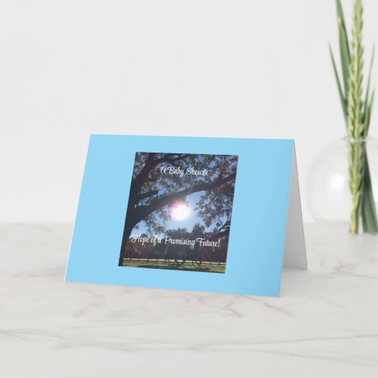 赤ちゃんシャワーカード カード (正面)