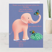 赤ちゃんシャワーカード カード (正面)